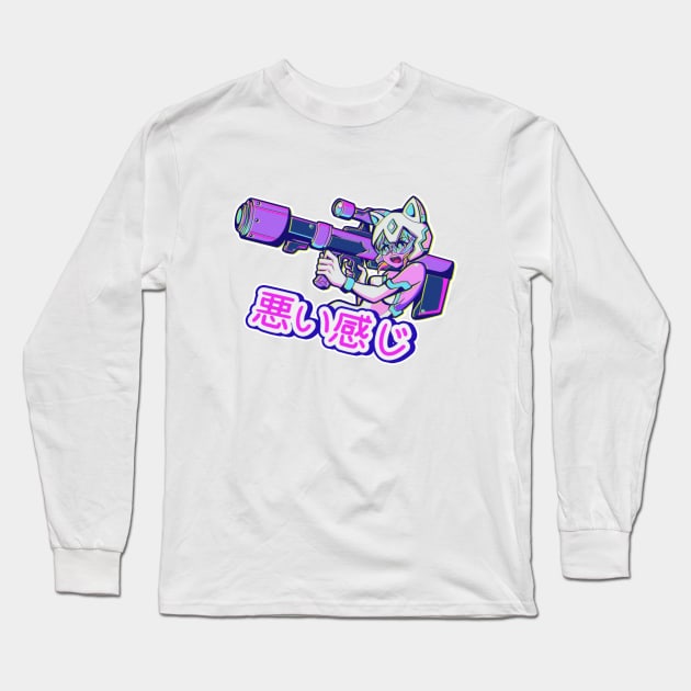 !! Long Sleeve T-Shirt by Mikesgarbageart